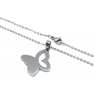 Jan Kos jewellery Řetízek s přívěskem z oceli 12114775