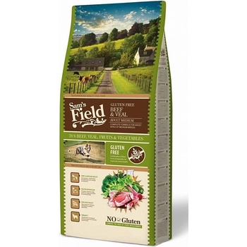 Sam's Field Gluten Free Adult Medium Beef & Veal 13 kg