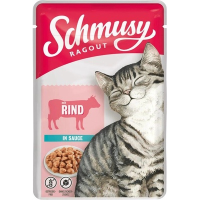 Schmusy Ragout консерви говеждо в сос 100 г
