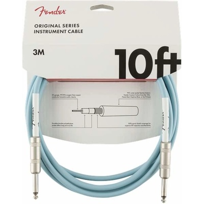 Fender Original Series 10ft Cable Daphne Blue