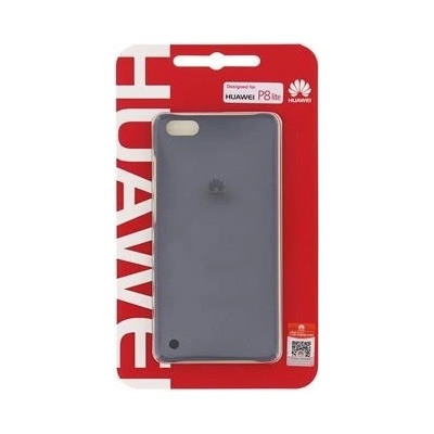 Púzdro HUAWEI Protective 0.8mm Dark P8 Lite sivé