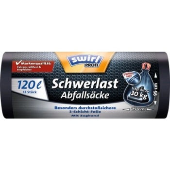 Swirl Profi pytle na těžký odpad 120 l 36 µ 12ks