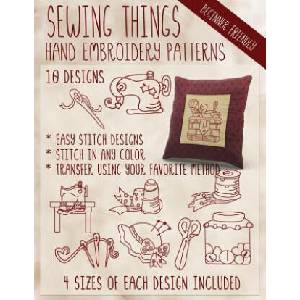 Sewing Things Hand Embroidery Patterns | Stitchx Embroidery (ISBN: 9781530961863)