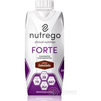Nutrego Forte čokoláda 330 ml