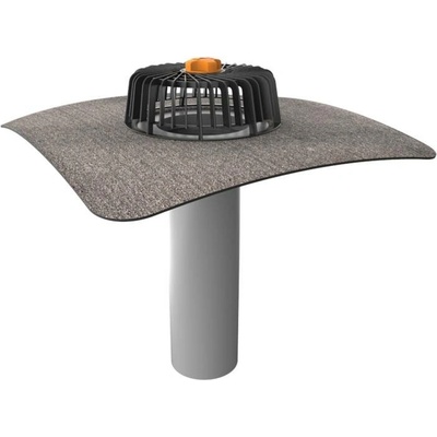 TOPWET TWJ 75 BIT, střešní vpusť jednostěnná DN70/40cm s BIT manžetou