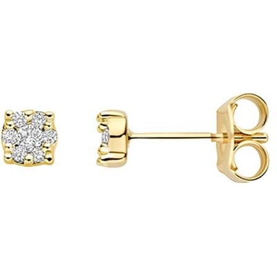 Blush Златни дамски обеци с диаманти Blush 7639YDI (7639YDI)