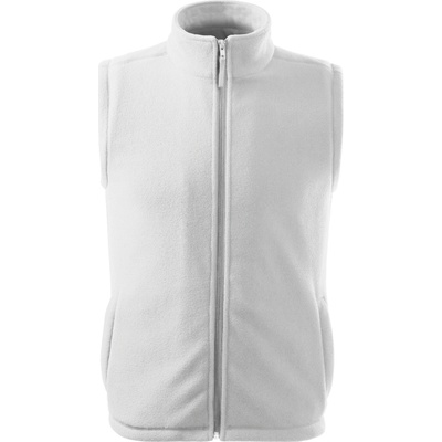 Rimeck NEXT 518 fleecová vesta unisex biela