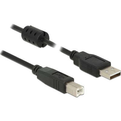 Delock 84896 USB, USB 2.0 USB A USB B, 1,5m, černý