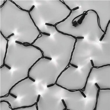 Emos D2AC01 Profi LED spojovacia reťaz čierna 5 m vonkajšia aj vnútorná studená biela časovač