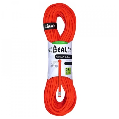 Beal Karma 9, 8 mm (70 m) Дължина на въжето: 70 м / Цвят: оранжев