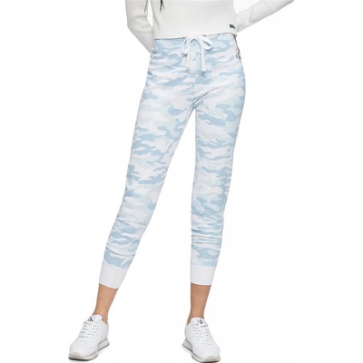 Calvin Klein dámské tepláky sport Performance camo blue/white