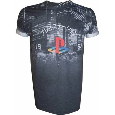 Bioworld Playstation Sublimation City Landscape (T-Shirt) – Hledejceny.cz