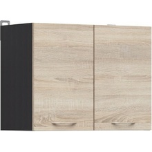 BRW Skříňka G2D/80/57 kuchyň Junona, wenge/dub Sonoma