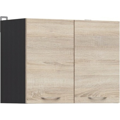 BRW Skříňka G2D/80/57 kuchyň Junona, wenge/dub Sonoma – Sleviste.cz