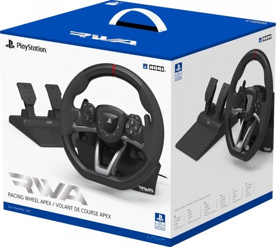 Hori Wireless Bluetooth Racing Wheel Apex pro PS4, PS3, PC černý