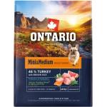ONTARIO Mini & Medium Weight Control Turkey & Brown Rice 2, 25 кг