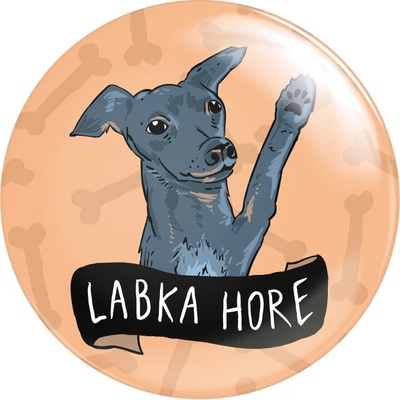 Labka Hore odznak ivetka