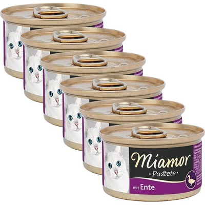 Miamor Pastete пастет с патица 6 x 85 г