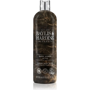 Baylis & Harding Elements Dark Amber & Fig луксозен душ гел 500ml