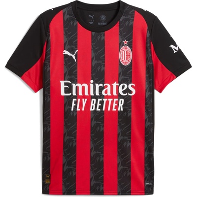 Puma AC MILAN M HOME JERSEY REPLICA červená čierna biela