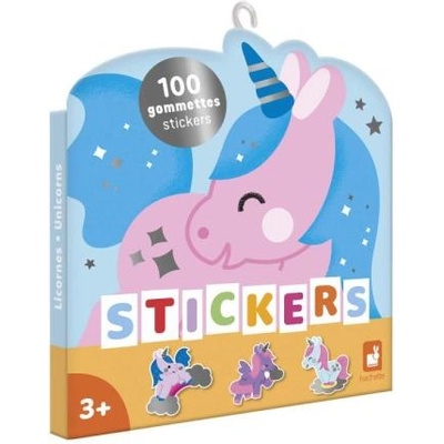 Janod Стикери Еднорози 100 бр