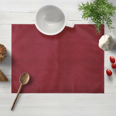 Biante Sametové prostírání Velvet Premium SVP-050 Vínově červené 35x45 cm