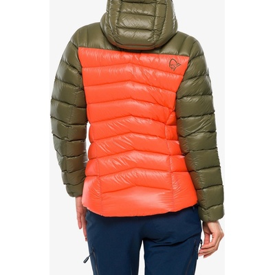 Norrona Lyngen Down850 Hood olive orange