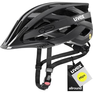 uvex i-vo cc MIPS bicycle helmet, All Black matt, 52-57 cm - S413613 (S413613)