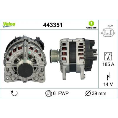 Generátor VALEO 443351