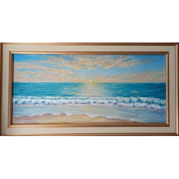 Морски пейзаж с изгрев