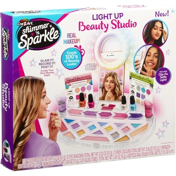 Image 1 of Character Options Ltd Shimmer N Sparkle Light Up Beauty Studio (17346)