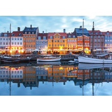BlueBird Nyhavn za soumraku Kodaň 500 dílků
