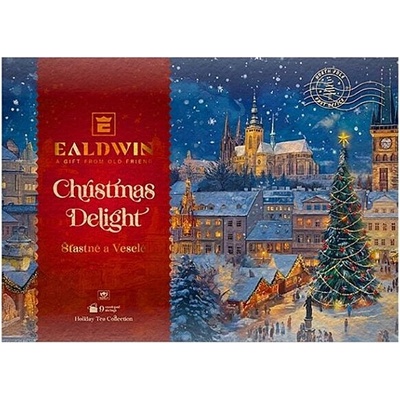 Ealdwin Christmas Delight kolekcia čajov 9 vrecúšok