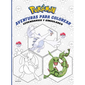 POKEMON AVENTURAS PARA COLOREAR LEGENDARIOS Y SINGULARES COL | THE POKEMON COMPANY (2023)