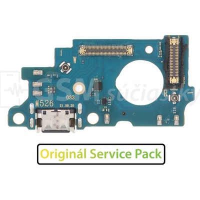Doska nabíjania Samsung M526B Galaxy M52 5G - nabíjací konektor, mikrofón - Originál