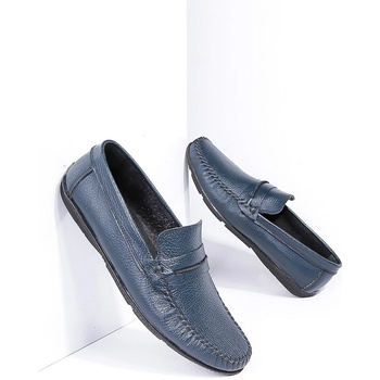 Grand Polo Club Gpc polo Мъжки кожени обувки - Сини 795965698 (265250_Синьо)