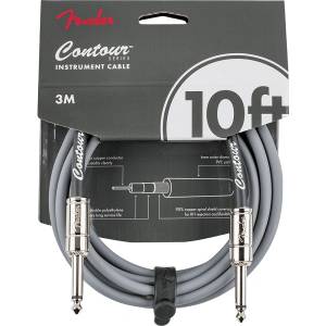Fender Инструментален кабел жак-жак Fender Contour Series silver 3 метра