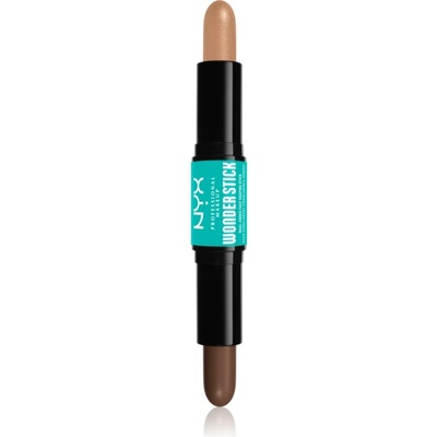 NYX Professional Makeup Wonder Stick Dual Face Lift двустранна контурираща писалка цвят 05 Medium Tan 2x4 гр