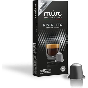 Ristretto MUST съвместими с кафемашини Nespresso (10 бр. )