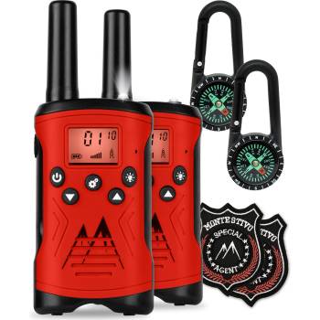 Monte Stivo Kingen, предаватели, комплект от 8 части: включително компаси и значки (XE-4D0J-R26D) (XE-4D0J-R26D)