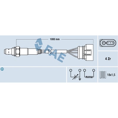 Lambda sonda FAE 77137