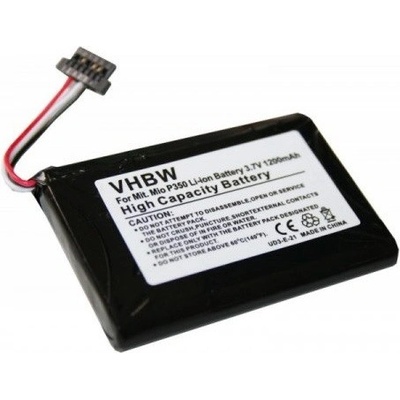 VHBW Batéria pre Becker Traffic Assist 7934, 1200 mAh - neoriginálne