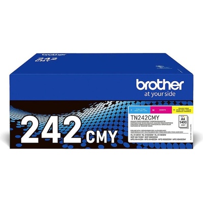 Brother Тонер комплект, Brother TN242CMY, цветен (TN242CMY)