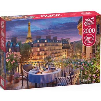 Cherry Pazzi Пъзел Cherry Pazzi от 2000 части - Париж за двама (50163)