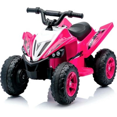 Chipolino atv kids rider elektrická čtyřkolka růžová