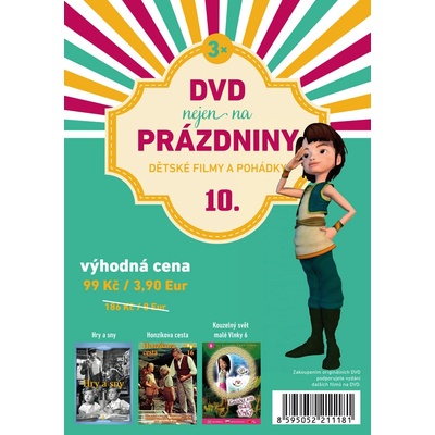 nejen na Prázdniny 10. - Dětské filmy a pohádky DVD