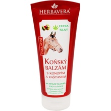 Herbavera koňský balzám s konopím a kaštanem 200 ml