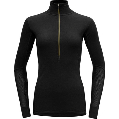 Devold Wool Mesh 190 Zip Neck Wmn Caviar