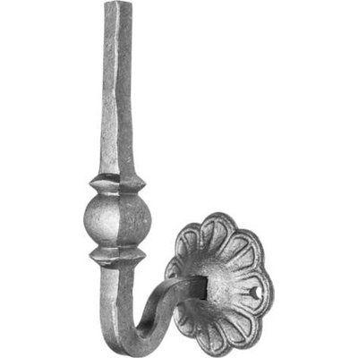 PSG Kovaný držiak madla a zábradlia 64.012, rozmer 180x95 mm, pr.12x12 mm