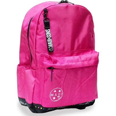 GIM Ученическа раница gim maui & sons, фуксия, розова